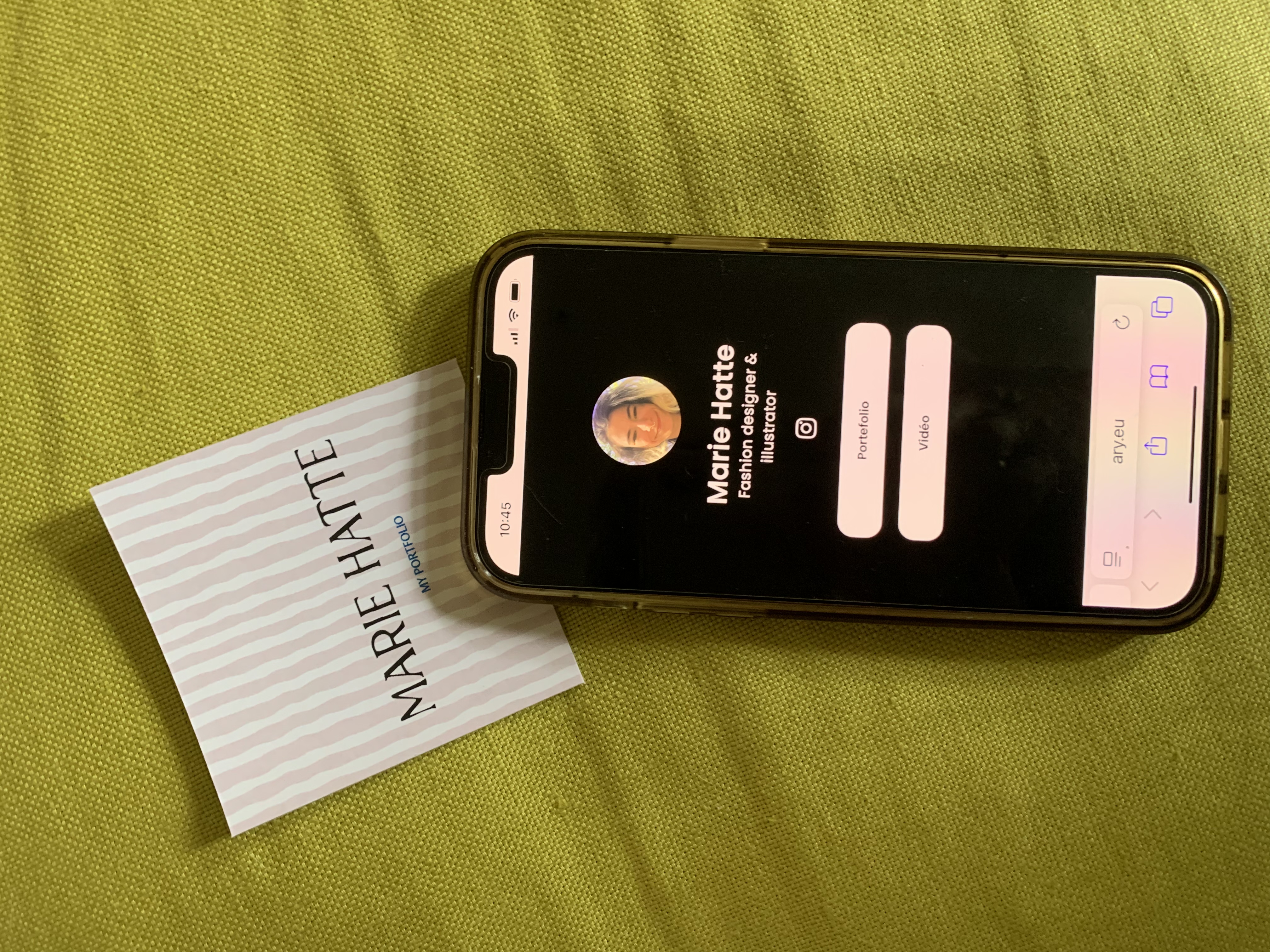 Marie Hatte — Carte + mobile